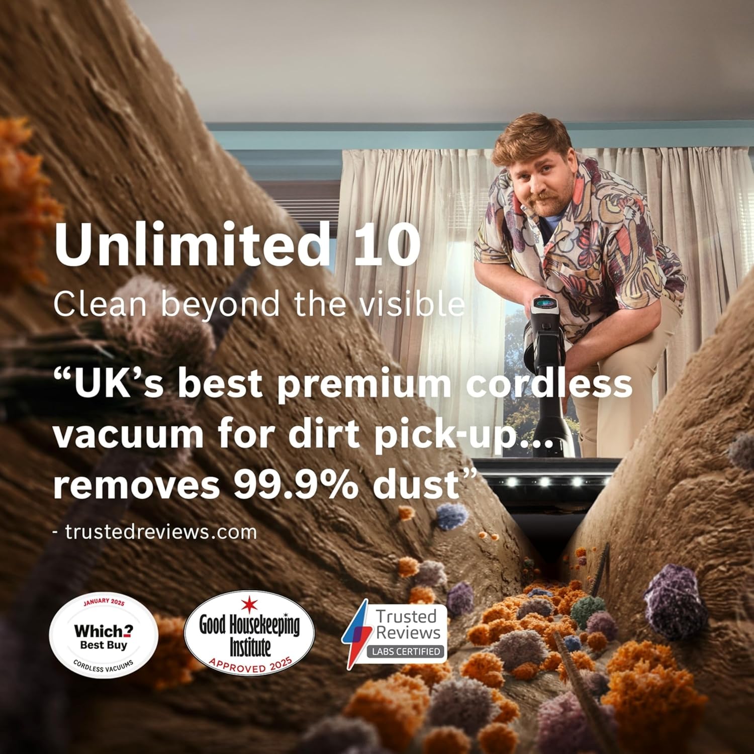 Buy Bosch,Bosch Unlimited 10 (BCS1051GB) Cordless Vacuum Cleaner – Black - Gadcet UK | UK | London | Scotland | Wales| Near Me | Cheap | Pay In 3 | Upright Vacuums